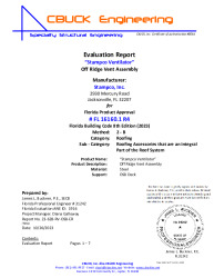 PR Instl Docs FL16160 R5 II 2 Stampco VentilatorOnOSB EVALREPORT
