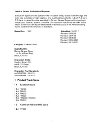 PR TECH DOCS FL16225 R12 AE PRODUCT EVALUATION 38-F
