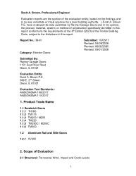 PR TECH DOCS FL16225 R19 AE PRODUCT EVALUATION 38-M S2
