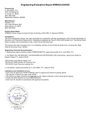PR TECH DOCS FL16242 R13 AE AW994A AWNING -  ENG EVAL - REV E