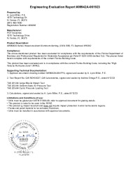 PR TECH DOCS FL16242 R8 AE AW994A AWNING -  ENG EVAL1
