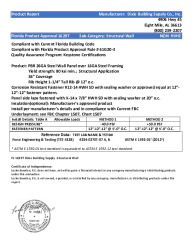 PR Instl Docs FL16297 R4 II FL 16297 - Dixie Supply - Structural Wall-ss20