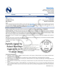PR Instl Docs FL16311 R25 II 2025 10 15 FINAL PEER-GAF-005.A INSULATION FL16311-R25