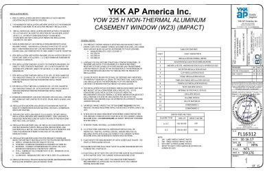 PR Instl Docs FL16312 R10 II YKK176 SS 2024-02-28