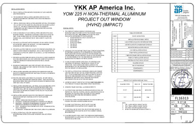 PR Instl Docs FL16313 R10 II YKK119 SS 2023-08-02