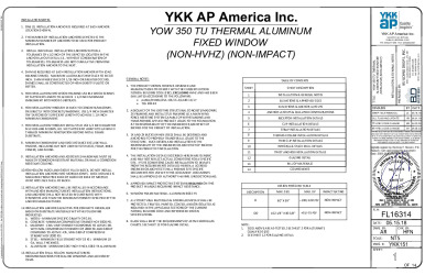 PR Instl Docs FL16314 R10 II YKK151 SS 2023-08-02