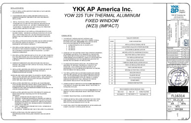PR Instl Docs FL16314 R10 II YKK184 SS 2023-08-02
