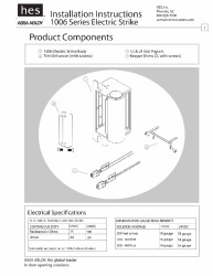 PR Instl Docs FL16392 R7 II 1006 Installation Instructions