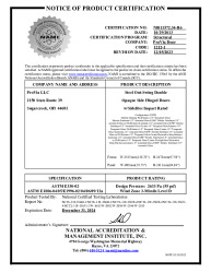 PR CERTIFICATE FL16401 R14 C CAC 16401.23 NI011572.34-R6