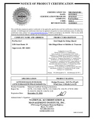PR CERTIFICATE FL16401 R14 C CAC 16401.6 NI011565.05-R8