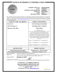 PR CERTIFICATE FL16401 R16 C CAC NI011593.08-R8