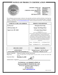 PR CERTIFICATE FL16401 R16 C CAC NI011610.07-R5