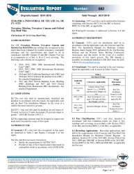 PR INSTL DOCS FL16407 R3 II ER 0582 CERAMICA INDUSTRIAL (CIT)