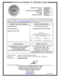 PR CERTIFICATE FL16418 R8 C CAC NI011459-R4