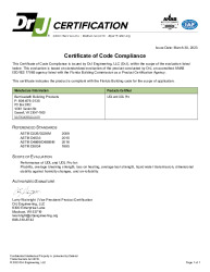 PR CERTIFICATE FL16453 R7 C CAC 230330 FL16453 BARRICADE COC