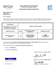 PR CERTIFICATE FL16474 R5 C CAC 14785