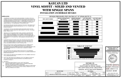 PR Instl Docs FL16503 R8 II KAY0011 RevD VinylSoffit SingleSpan ss
