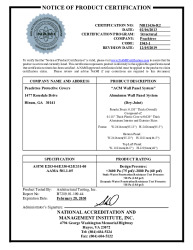 PR CERTIFICATE FL16510 R4 C CAC NI011436-R2