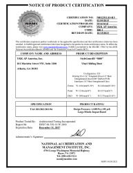 PR CERTIFICATE FL16605 R7 C CAC NI012511.03-R5 - SG -SLD (XX)(DP50)