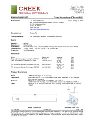PR Instl Docs FL16667 R8 II LVT17001.6a 2023 FBC Eval TMMLOC 150 24 ga final