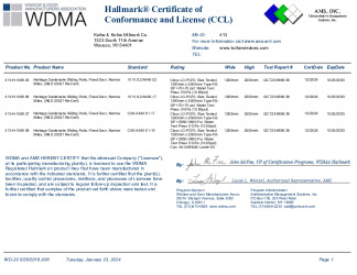 PR CERTIFICATE FL16747 R5 C CAC CCL 23027 RECERT 13082