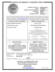 PR CERTIFICATE FL16804 R11 C CAC NI012196.03-R3