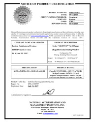 PR CERTIFICATE FL16804 R8 C CAC NI012135-R2