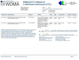 PR CERTIFICATE FL16809 R9 C CAC CCL 411-H-1463.46.47