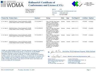 PR CERTIFICATE FL16811 R7 C CAC 411-H-1460.14-15-16-17
