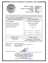 PR CERTIFICATE FL16841 R6 C CAC NI011795.03-R6