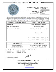 PR CERTIFICATE FL16904 R19 C CAC NI013981.55-R1