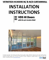 PR INSTL DOCS FL16922 R5 II VDS HI DOORS2021