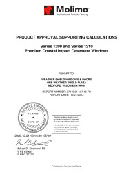 PR INSTL DOCS FL17017 R6 II 27845.01-107-16-R0 1209-1210 CASEMENTS ALTERNATE INSTALL