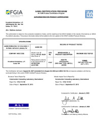 PR CERTIFICATE FL17148 R6 C CAC 17167