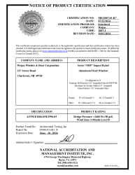 PR CERTIFICATE FL17160 R6 C CAC NI012007.01-R7