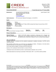 PR Instl Docs FL17322 R9 II ATL14001.9B 2023 FBC Eval Fabral Underlayments final