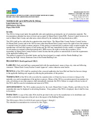 PR INSTL DOCS FL17365 R5 II NOA 19-1203.03