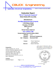 PR TECH DOCS FL17437 R4 AE 1 FW12 WALLSOFFIT EVALREPORT 