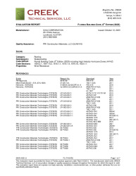 PR TECH DOCS FL17440 R6 AE SIKA14001.6 2023 FBC EVAL ROOFPRO FINAL