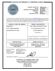 PR CERTIFICATE FL17454 R4 C CAC NI010117-R4