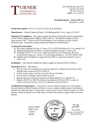 PR TECH DOCS FL17457 R4 AE EVALREPORT-IS14-LS-FPA-A