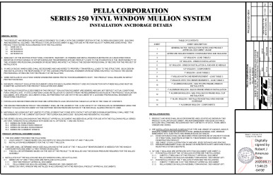 PR Instl Docs FL17464 R4 II PELL0039 RevA Series250-Mullion ss