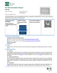 PR TECH DOCS FL17588 R5 AE ICC REPORT AND FL 2024-2026