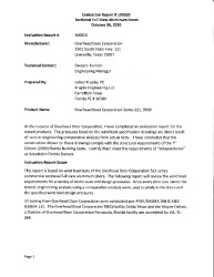 PR TECH DOCS FL17629 R6 AE EVALUATION REPORT 100620-R