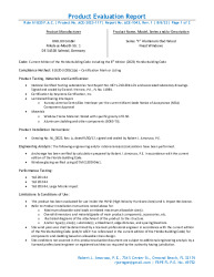 PR TECH DOCS FL17631 R9 AE PER ACE-1043 REV1 NL-0022 F FIXED SS