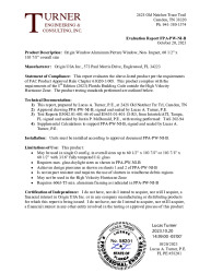 PR TECH DOCS FL17666 R5 AE EVALREPORTFPA-PW-NI-B