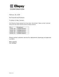 PR TECH DOCS FL17671 R11 AE DISCONTINUED 17671