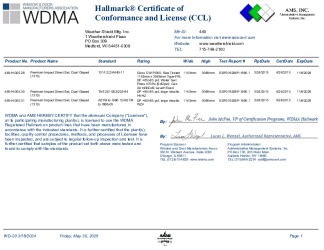 PR CERTIFICATE FL17694 R9 C CAC 449-H-005.28,30,31 IMPACT DIRECT SET 1310