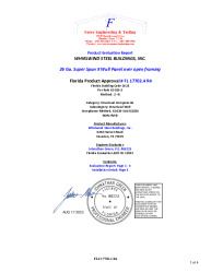 PR TECH DOCS FL17702 R4 AE 26 GA. SUPER SPAN X WALL PANEL