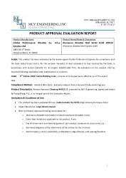 PR TECH DOCS FL17728 R4 AE EVALUATION REPORT - EPSYLON20WW -LMI 20230731